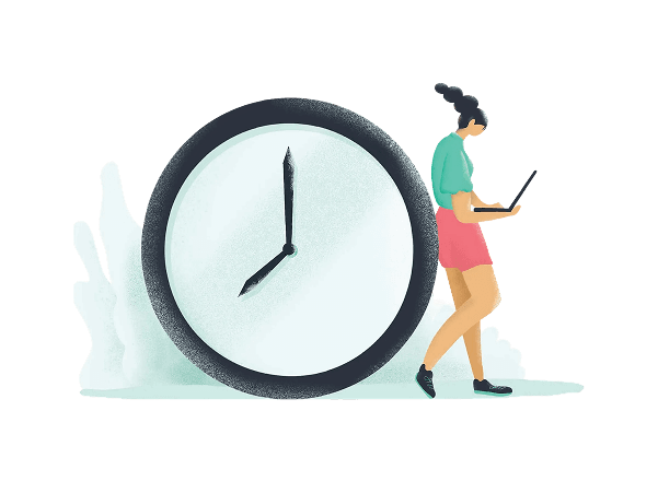 Illustration representing scheduled care